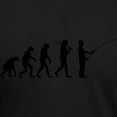 thumbnail image 3 of CafePress - The Evolution Of The Fisherman T Shirt - Mens Tri-blend T-Shirt, 3 of 4