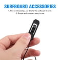 thumbnail image 3 of KONTONTY Fin Clip for Paddle Board Locking Fin Black Nylon Accessories for Water Sports, 3 of 8