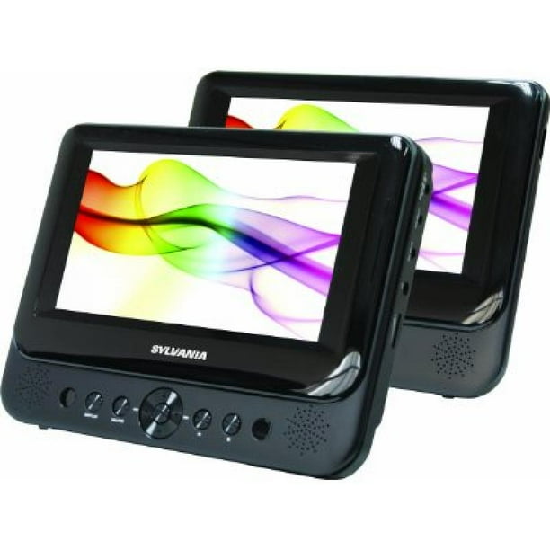 Sylvania SDVD8739, 7Inch Dual Screen Portable DVD Player eXtremes