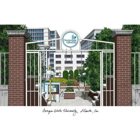 Campus Images NCAA Campus Images Lithograph Photographic Print