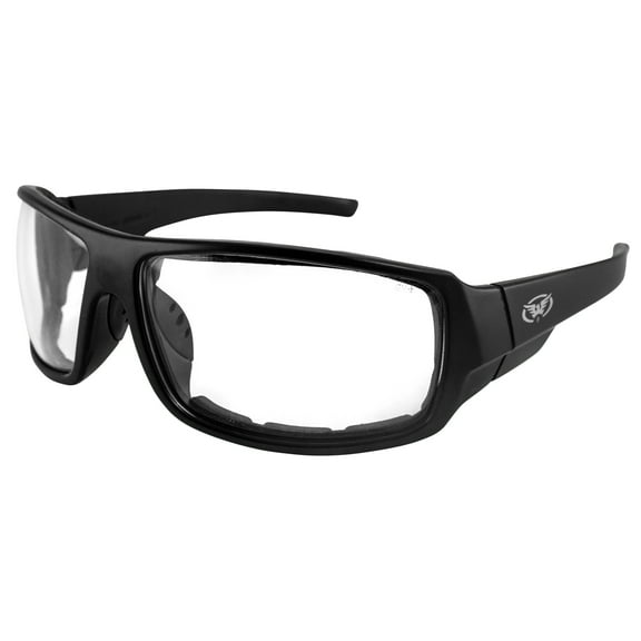 Global Vision Eyewear Italiano Plus Series Safety Sunglasses with Matte Black Frames