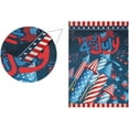 thumbnail image 2 of 4th of July Patriotic House Flag 28 x 40 Double Sided, Firework USA America Garden Yard Flags Vertical Outdoor Indoor Holiday Banner Memorial Independence Day Decorations, 2 of 6