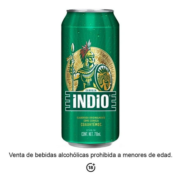 Cerveza Indio 710 ml