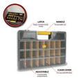 thumbnail image 5 of Performance Tool W54037 26 Adjustable Compartment Hardware Organizer Box With Dividers - Durable Plastic Screw Organizer For Nuts, Bolts, Screws, Nails, and Small Hardware, 5 of 9