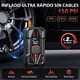 thumbnail image 2 of NEXPOW Arrancador de Auto Bateria de 3000W, Compresor de Aire para Arrancador de Coche de 150 PSI, Bomba de Aire para Arrancador de Batería con Carga Rápida PD de 30W y Pinzas Inteligentes para Coches, 2 of 7