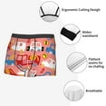 thumbnail image 6 of Disketp Cartoon With Traffic Elements Men'S Boxer Briefs,Soft And Breathable Cotton Underwear With Comfortflex Waistband, 6 of 8