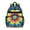 Colorful Rainbow Tie, variant on Rainbow Tie Dye Mandala Pattern Backpack for School,Cute School Bag,Schoolbag with Adjustable Shoulder Straps & Padded Back,15.25"x11.5"x5.25"