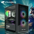thumbnail image 5 of STGAubron Gaming Desktop PC, Intel Xeon E5 3.5Ghz, Radeon RX 580 8G Graphics, 16G DDR4 Ram, 512G Ssd, 600M Wifi, Bt 5.0, RGB Fan x3, Win11 Home, 5 of 5
