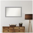 thumbnail image 4 of Amanti Art Custom Wall and Bathroom Mirror (23.5 x 37.5 in.), Brushed Nickel Frame, 4 of 6