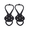 thumbnail image 4 of Crampones De 5 Dientes, Crampones De Escalada Antideslizantes Para Nieve, Resistentes Al Desgaste, Antiflexión, Duraderos Para Pesca En Hielo Para Adolescentes OTVIAP M 37-39, 4 of 8