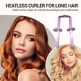thumbnail image 4 of Rizador sin calor para cabello largo, sin calor, rizador de cinta suave, rizador de hierro, diadema, estilizador de ondas, herramienta de estilismo DIY Zhivalor 221319-2, 4 of 4