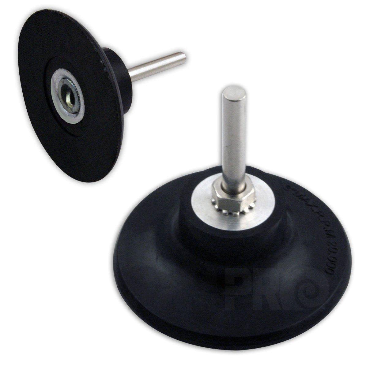 New 2" Sanding Discs Holder & 1/4'' Shank For  Rotary 3M Roloc Discs Pad 
