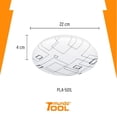 thumbnail image 3 of Plafón redondo decorativo Volteck PLA-501L 8 W, 3 of 7