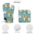 thumbnail image 4 of Small Animals Insulated Gloves And Pot Mats (four Piece Set), 4 of 6
