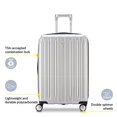 thumbnail image 5 of Delsey Luggage Helium Titanium Carry-On EXP Spinner Trolley, Silver, One Size, 5 of 5