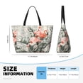 thumbnail image 4 of Easygdp Tropical With Flamingos Bolsa de Viaje de Playa de Gran Capacidad, Bolsa Tote Perfecta para la Playa, Escapadas de Fin de Semana y Viajes, 4 of 7