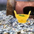 thumbnail image 6 of Soimiss Home Use Yellow Aquatic Frog Habitat with Rest Platform for Amphibians, 6 of 8