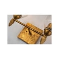 thumbnail image 4 of Lucas McKearn Felice 2-light Acorn-shaped Bath Vanity Light in Distressed Gold, 4 of 5
