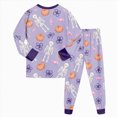thumbnail image 6 of KPOPLK Toddler Girl Pajamas Outfit Sets Long Sleeve Halloween Pajamas Kids Girls Clothes PJs Two Piece Kids Jammies 2 to 8 Years Size 5-6 Years, 6 of 9