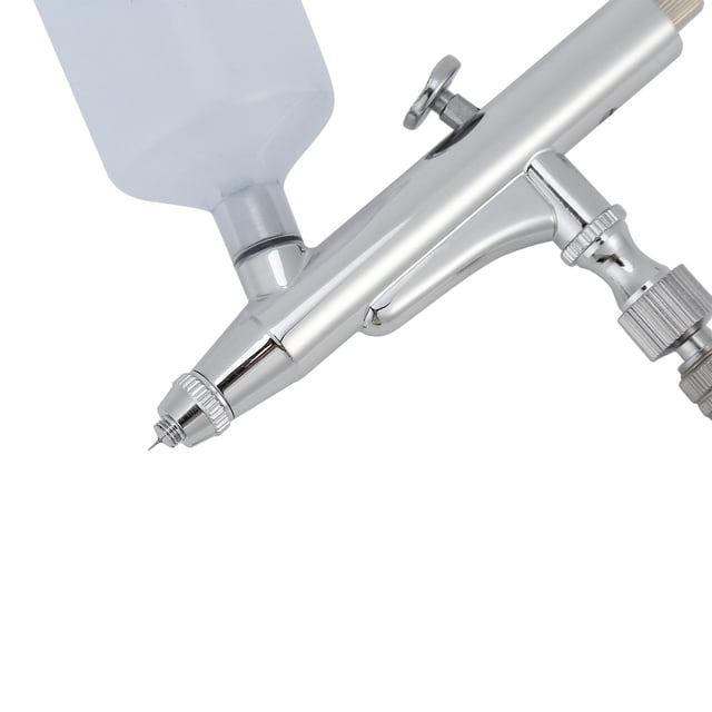 Akozon Dual Action Airbrush, Paint Spray , Long Service Life Art Lover Spray Painting DIY Hand Painting Beginners Cake Decorating For Artist Painting Model Painting
