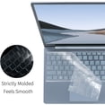 thumbnail image 4 of GFDYREE Keyboard Cover for 2023 Microsoft Surface Laptop Go 3/ Laptop Go 2/ Laptop Go 12.4" - Premium Ultra Thin, High Transparency Keyboard Protector Skin, 4 of 7