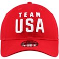 thumbnail image 2 of Youth New Era Red Team USA Chant 9TWENTY Adjustable Hat, 2 of 4