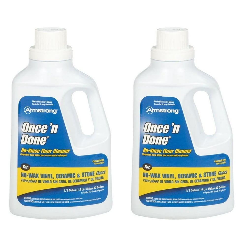 Armstrong 330806 Armstrong Once 'N Done Cleaner Concentrate, 1/2 Gallon