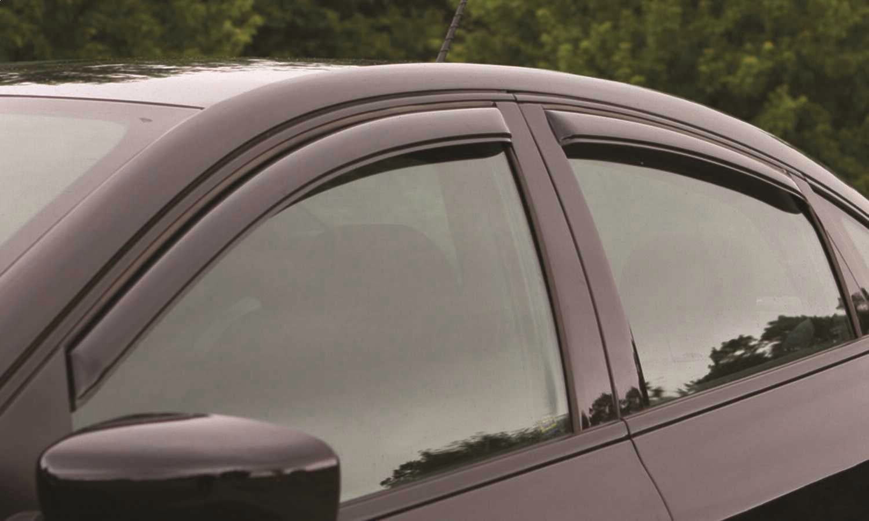 Auto Ventshade AVS 194997 Ventvisor In-channel Deflector 4 Pc., Smoke