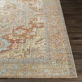 thumbnail image 4 of Livabliss Bodrum Vintage Indoor/Outdoor Area Rug,8'10" x 12',Aqua/Rust, 4 of 8