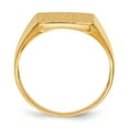 thumbnail image 2 of 14K Yellow Gold Men's Signet Ring Size 10, 2 of 6