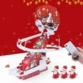 thumbnail image 2 of Remote Control Santa Claus Automatic Stair Climbing Toy Electric Track Slide Early Educational Game, 2 of 9