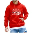 thumbnail image 1 of toraway Chandails en Molleton à Col Rond Hommes Simples Imprimés avec Poche et Cordon de Serrage Sweat à Capuche Décontracté Ample Confortable Tendance pour Affaires S, 1 of 4