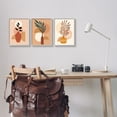 thumbnail image 3 of Stupell Industries Boho Plant Vases Botanical & Floral Painting Gray Framed Art Print Wall Art, 11 x 14, 3 of 10