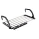thumbnail image 4 of Tendedero plegable para balcón, ideal para pasillos, puertas y espacios interiores y exteriores. negro, 4 of 7