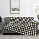 thumbnail image 2 of Fotbe Black and white houndstooth Manta de Franela con Estampado, Manta Ultrasuave para Cama, Sofá, Auto, Hipoalergénica y Antibolitas-50"x40", 2 of 6