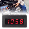 thumbnail image 4 of Digital Tachometer Accurate Testing Clear Reading Wide Application Strong Anti Interference Two Modes, 0.56 Inch Display, 5-9999RPM, 0-98990.1Hz, Embedded Installation, Voltage, 4 of 7
