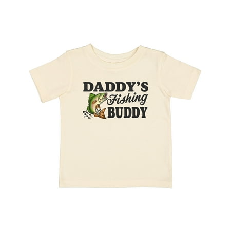 

Inktastic Daddy s Fishing Buddy Gift Baby Boy T-Shirt