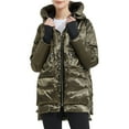 thumbnail image 3 of Orolay Women's Metallic Color Down Jacket Puffer Down Coat With Hood Green L, 3 of 5