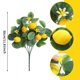 thumbnail image 3 of CaiYueKe Artificial Lemons Branches, Fake Lemon Branches with Lemons for Vase, Realistic Fake Lemon Decoration for Farmhouse Style Party Table Centerpiece and Home Decor, 3 of 6
