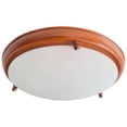 thumbnail image 1 of Lámpara De Techo Luz Ideal, Plafón 450 Madera Grande Liso., 1 of 4