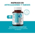 thumbnail image 2 of GLUCOSAMINA Lifeed5 60 cápsulas con Condriotina y Calcio Multivitamínico LIFEED5 JOINTS, 2 of 7