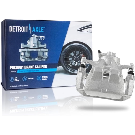 Detroit Axle - Front Right Brake Caliper for 07-17 Toyota Camry 08-18 Avalon 07-18 Lexus ES350, Disc Brake Caliper with Bracket 2007 2008 2009 2010 2011 2012 2013 2014 2015 2016 2017 Replacement