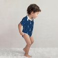 thumbnail image 4 of Daiia Lighthouses and Anchors Printed Unisex-Baby Short Sleeve Onesies Bodysuits Baby Climbing Clothes Soft and Comfortable Romper with Expandable Shoulder Design-3 Months, 4 of 8
