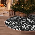 thumbnail image 5 of Bingfone Christmas Tree Skirt Mat Christmas Decoration Interior 30" -Hand Drawn Snake, 5 of 6