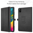thumbnail image 1 of Case For 11" TCL NXTPAPER 11 Tablet Folding Cover with Elastic Closure Black, 1 of 5