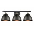 thumbnail image 1 of 516-3W-AC-M14-BK-Innovations Lighting-Adirondack-3 Light Bath Vanity in Industrial Style-28 Inches, 1 of 1
