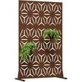 thumbnail image 4 of 72" x 44" Brown Metal Outdoor Panel Privacy Screens, 4 of 7