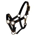 thumbnail image 2 of Cabestro de nailon ajustable con forro de neopreno y diseño de caballo al galope (negro), 2 of 2