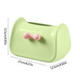 thumbnail image 3 of Wuztai Dopamine Tissue Box with Bow Tie, Handbag Style Home Desktop Organizer, Kitchen Living Room Bathroom Paper Holder, Decorative Tissue Dispenser, 3 of 6
