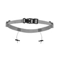 thumbnail image 3 of harper Adjustable Race Number Belt with Bib Holder Versatile Triathlon Running Belt for grey, 3 of 9